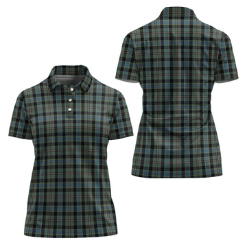 Ogilvie (Ogilvy) Hunting Tartan Polo Shirt For Women