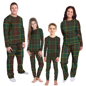 Ontario Province Canada Tartan Pajamas Family Set