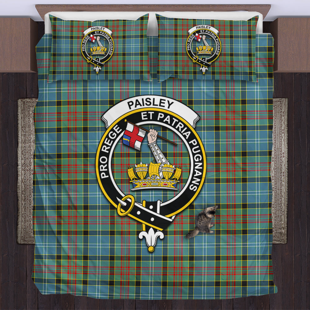 Innes Modern Tartan Bedding Set main image 1