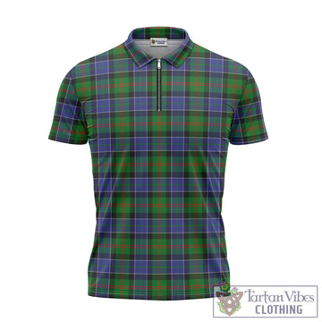 Paterson Tartan Zipper Polo Shirt