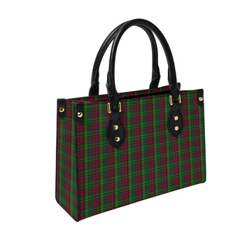 Pope of Wales Tartan Leather Bag