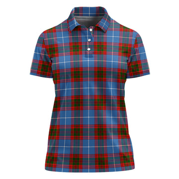 Preston Tartan Polo Shirt For Women