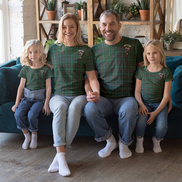 Ralston USA Tartan T-Shirt with Family Crest