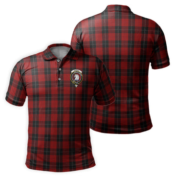Ramsay Tartan Men's Polo Shirt with Family Crest
