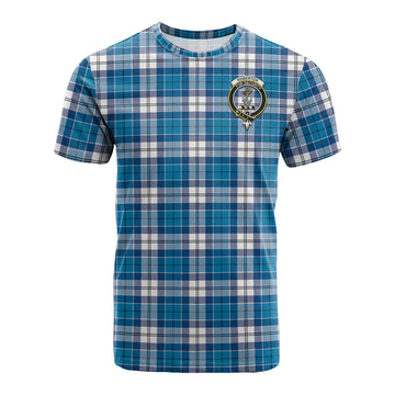 Roberton Tartan T-Shirt with Family Crest