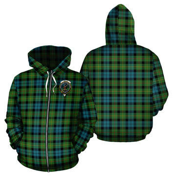 Rollo Ancient Tartan Hoodie with Family Crest