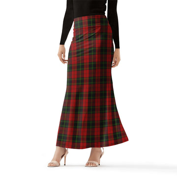 Rosser of Wales Tartan Womens Full Length Skirt