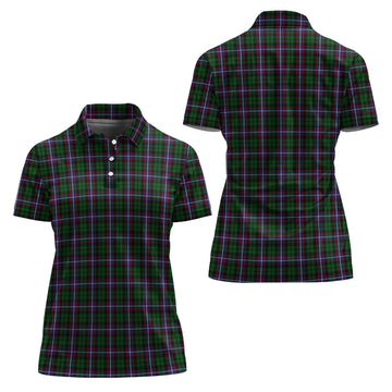 Russell Tartan Polo Shirt For Women