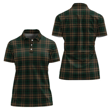 Sackett Tartan Polo Shirt For Women