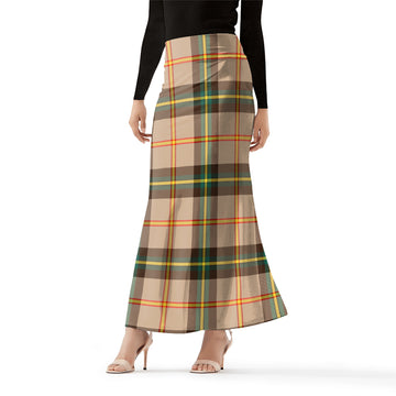 Saskatchewan Province Canada Tartan Womens Full Length Skirt