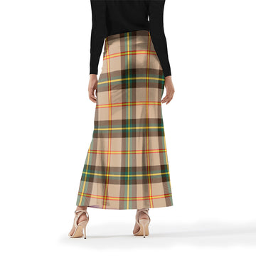 Saskatchewan Province Canada Tartan Womens Full Length Skirt