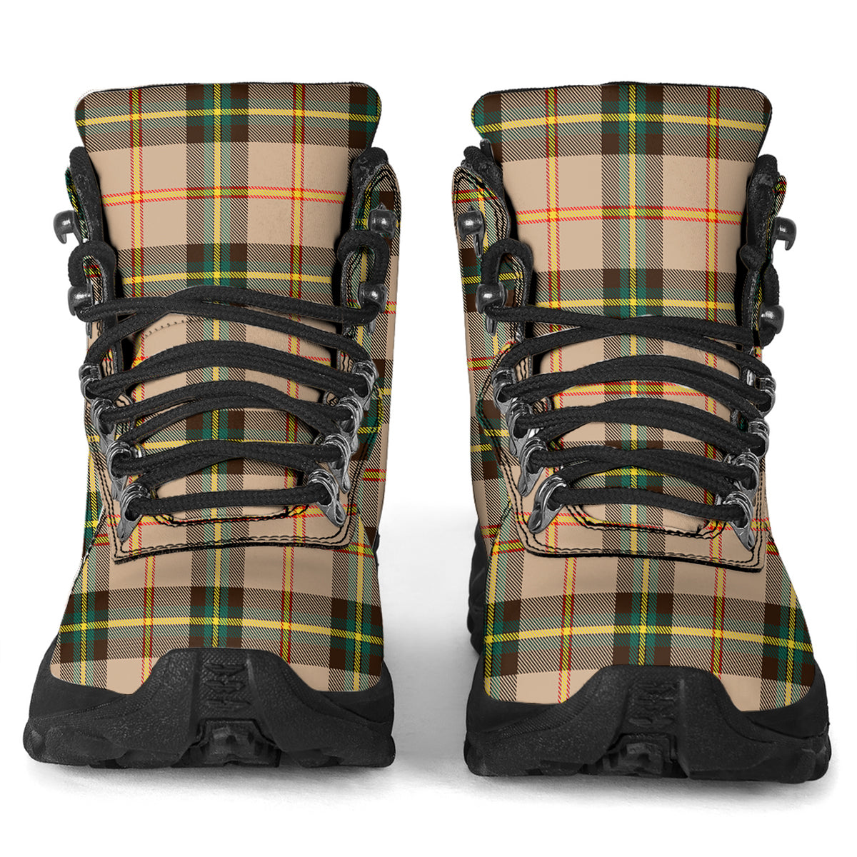 Saskatchewan Province Canada Tartan Alpine Boots - Tartanvibesclothing