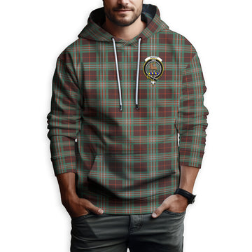 Scott Brown Ancient Tartan Hoodie with Family Crest