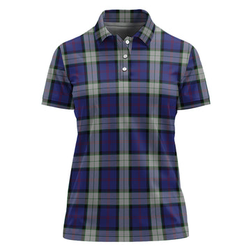 Sinclair Dress Tartan Polo Shirt For Women