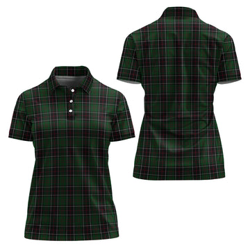 Sinclair Hunting Tartan Polo Shirt For Women