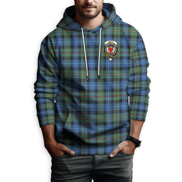 Smith Ancient Tartan Hoodie with Family Crest