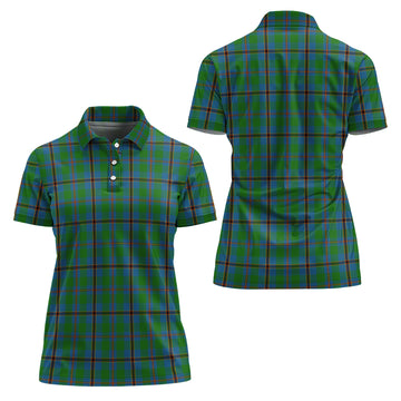 Snodgrass Tartan Polo Shirt For Women