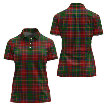 Somerville Tartan Polo Shirt For Women