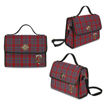 Spens Tartan Waterproof Canvas Bag with Family Crest