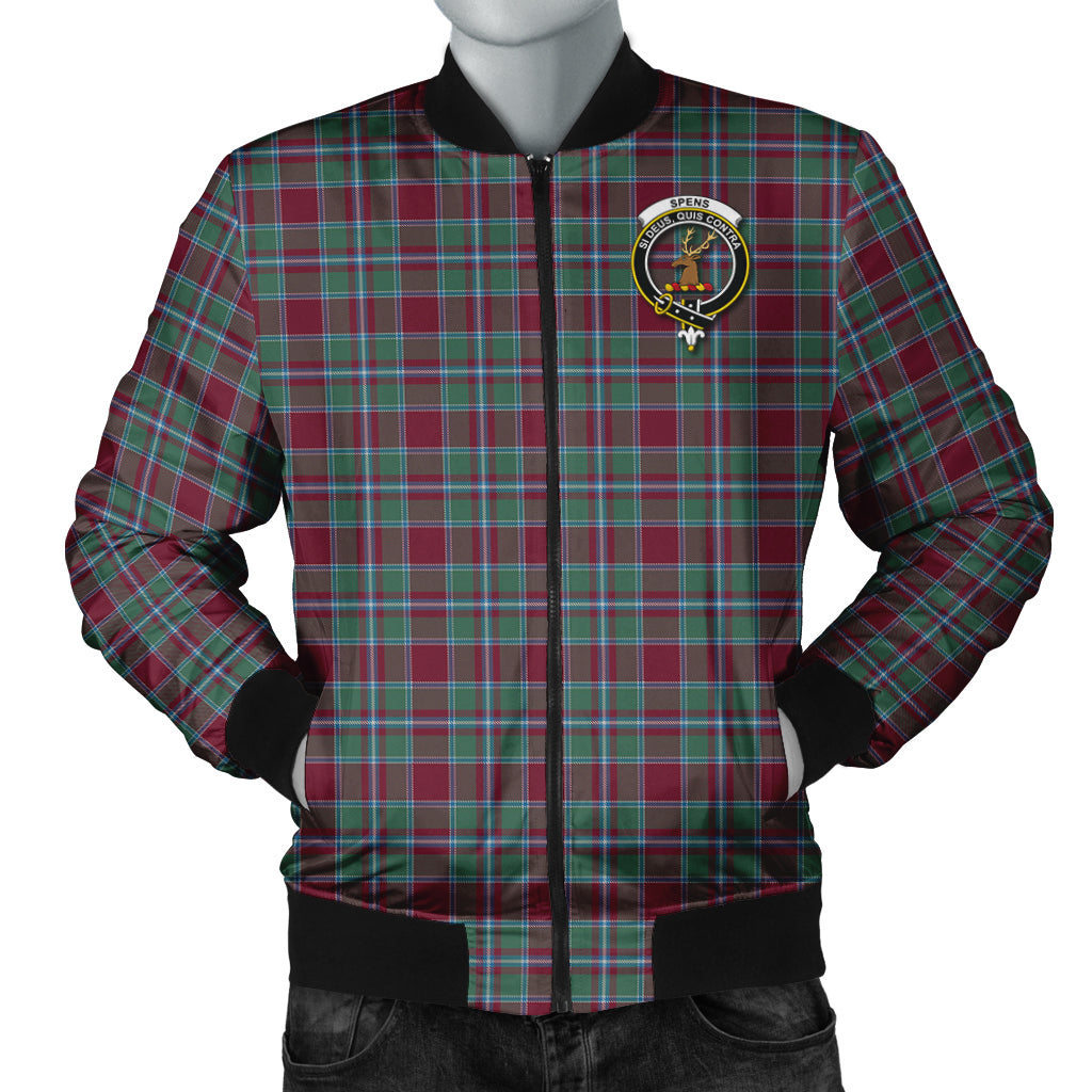 Spens (or Spence) Tartan Crest Christmas Hat