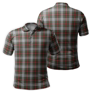 Stewart Dress Tartan Mens Polo Shirt