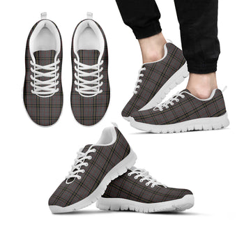Stewart Grey Tartan Sneakers