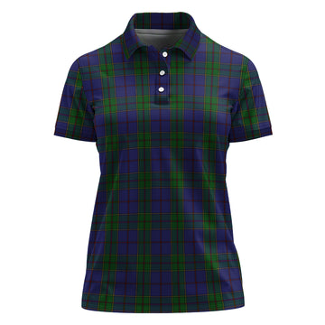 Strachan Tartan Polo Shirt For Women