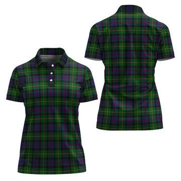 Tait Modern Tartan Polo Shirt For Women