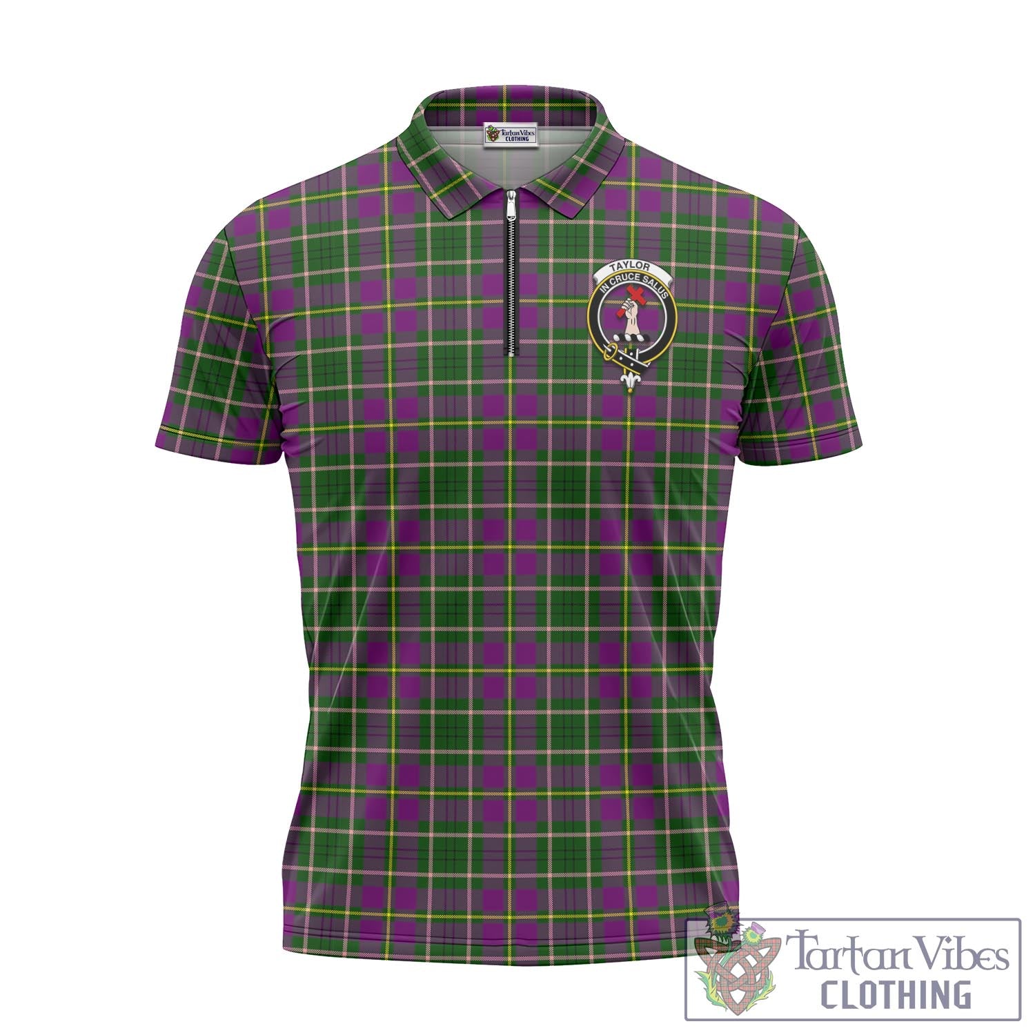 Tailyour (or Taylor) Tartan Crest T-shirt main image 1