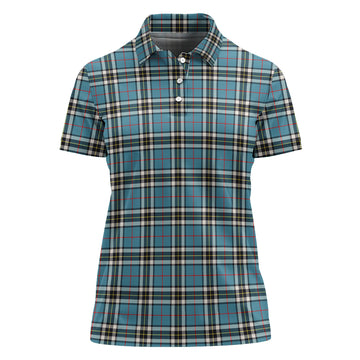 Thomson Tartan Polo Shirt For Women