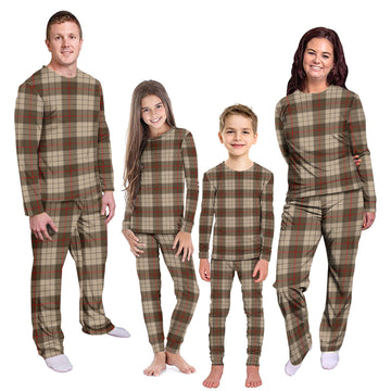 Ulster Brown Modern Tartan Pajamas Family Set