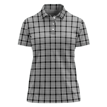 Wallace Dress Tartan Polo Shirt For Women