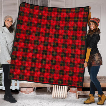 Wallace Weathered Tartan Quilt