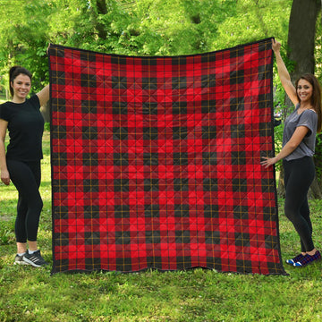 Wallace Weathered Tartan Quilt
