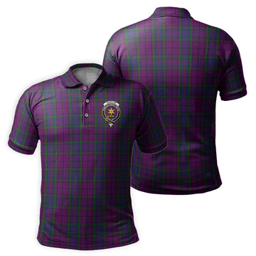 Wardlaw Tartan Men's Polo Shirt with Family Crest