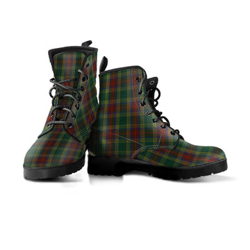 Waterford County Ireland Tartan Leather Boots