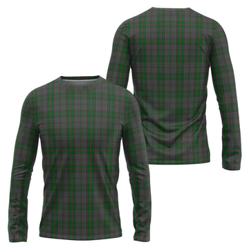 Wicklow County Ireland Tartan Long Sleeve T-Shirt