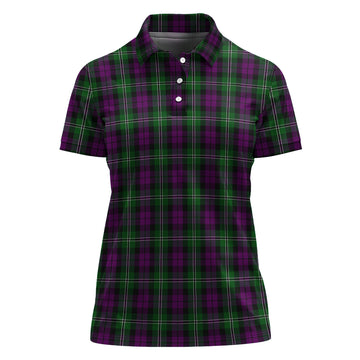 Wilson Tartan Polo Shirt For Women
