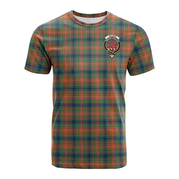 Wilson Ancient Tartan T-Shirt with Family Crest