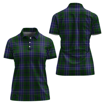 Wishart Hunting Tartan Polo Shirt For Women