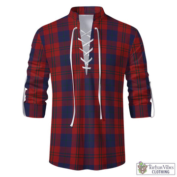 Wotherspoon Tartan Men's Scottish Traditional Jacobite Ghillie Kilt Shirt