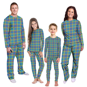 Yukon Territory Canada Tartan Pajamas Family Set