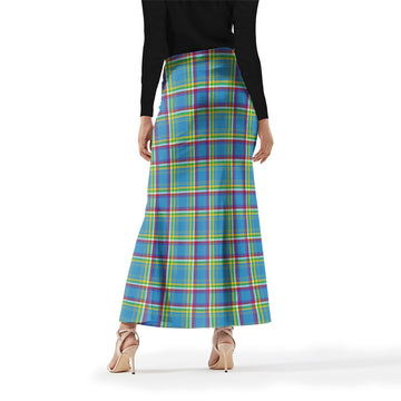 Yukon Territory Canada Tartan Womens Full Length Skirt