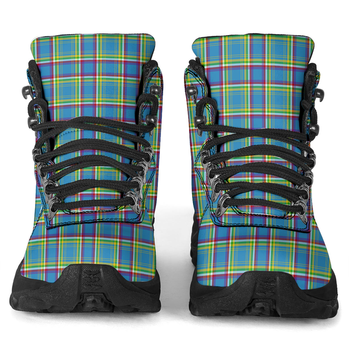 Yukon Territory Canada Tartan Alpine Boots - Tartanvibesclothing