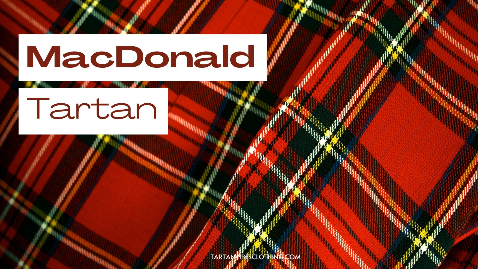 MacDonald Clan Tartan