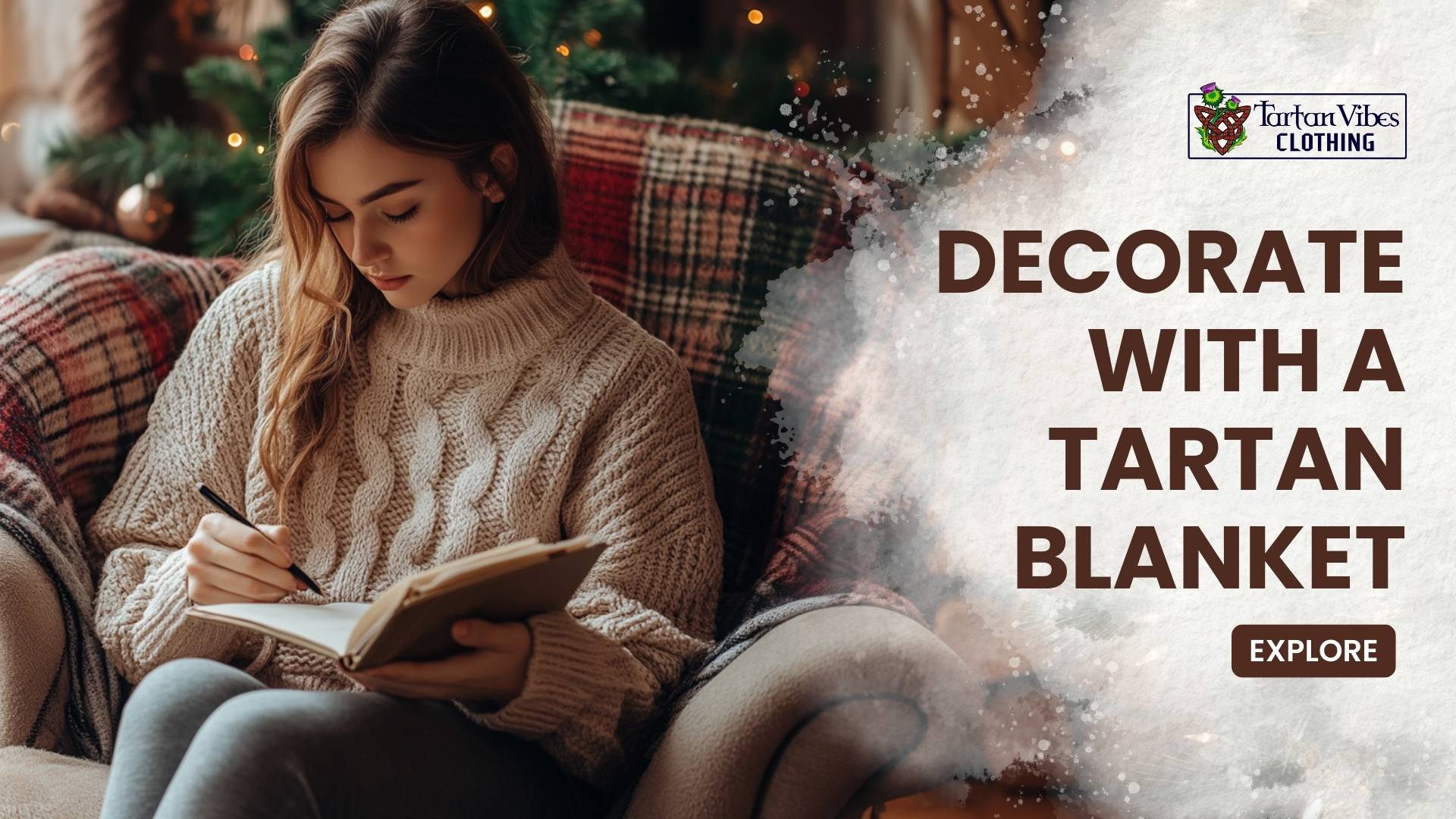Decorate With A Tartan Blanket