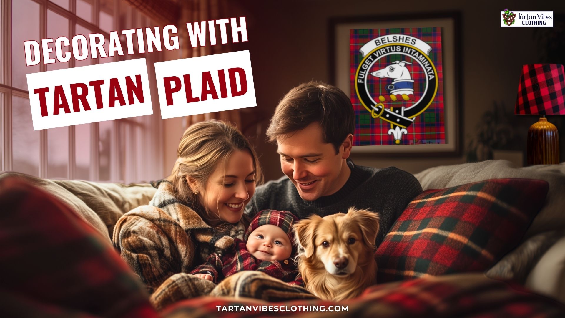 Decorating with Tartan Plaid