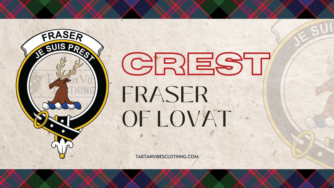 Fraser of Lovat Tartan Crest Long Sleeve Button Shirt main image 0