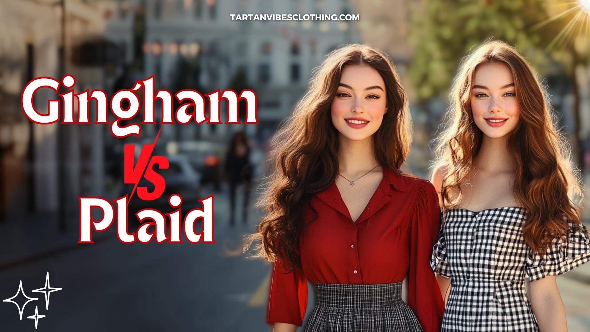 Gingham vs Plaid