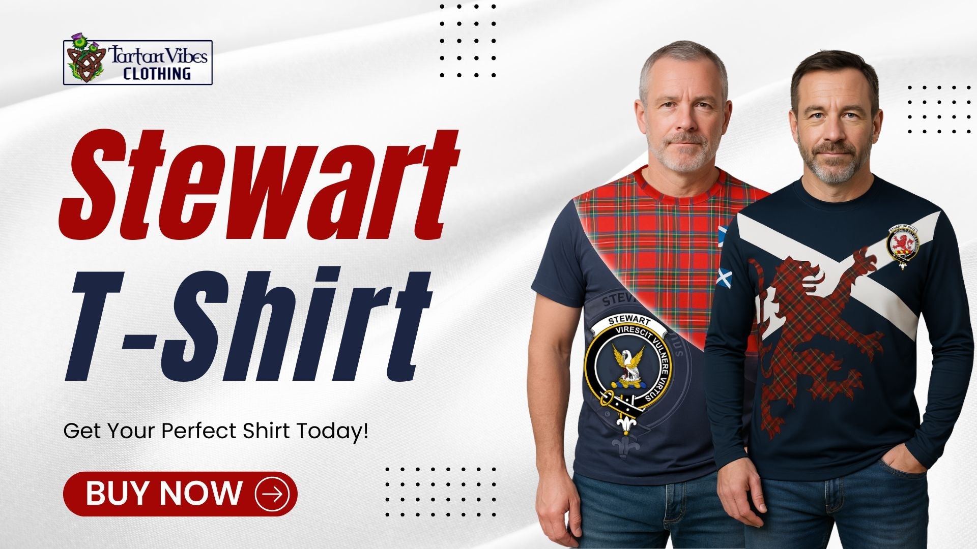 Stewart Tartan T-shirt